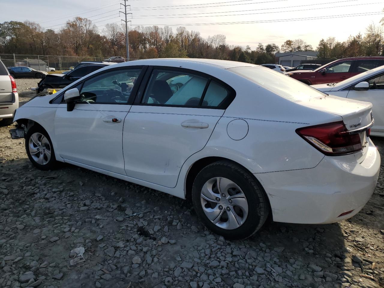 2015 Honda Civic VIN 19XFB2F52FE295492 Copart auction photo, front end damage thumbnail 2