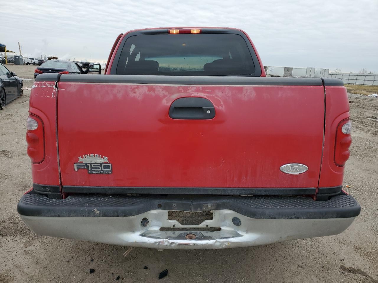 2001 Ford F-150 VIN 1FTRW07W41KF76325 Copart auction photo, front end / side damage thumbnail 6