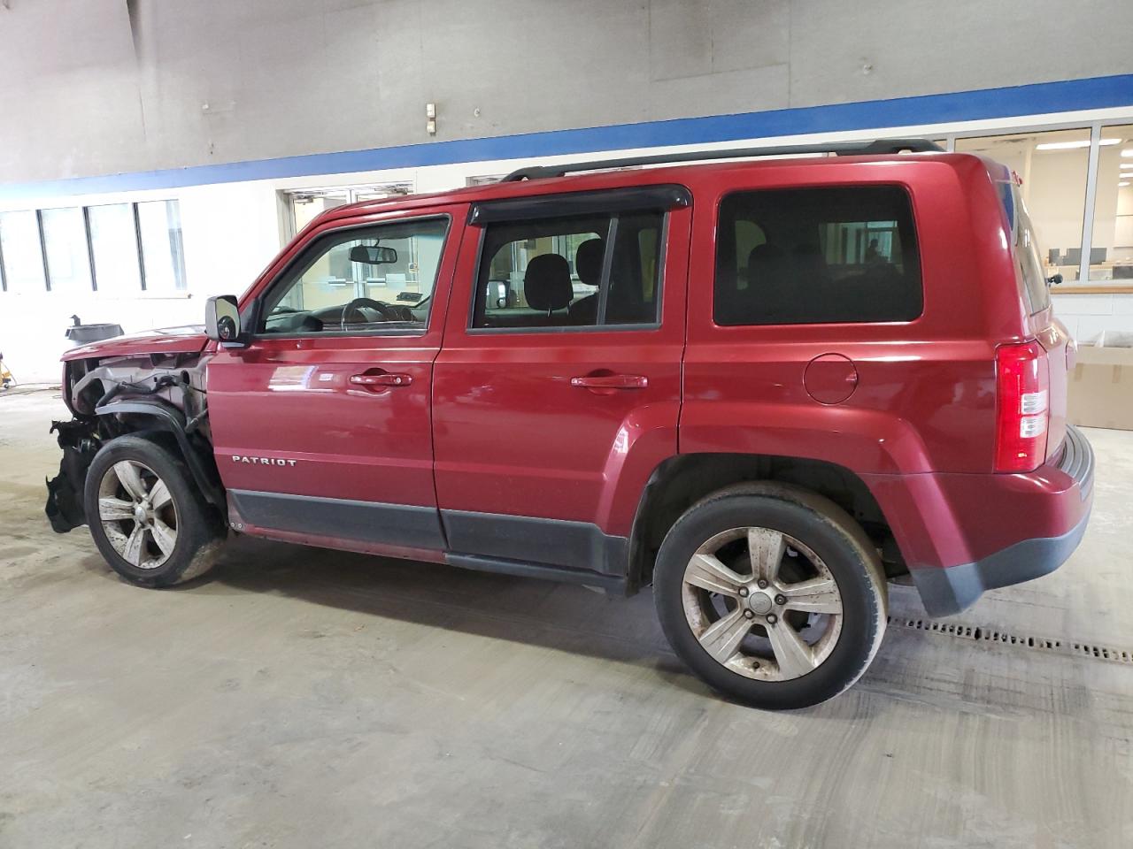 2017 Jeep Liberty (Patriot) VIN 1C4NJPFB9HD184282 Copart auction photo, front end / mechanical damage thumbnail 2