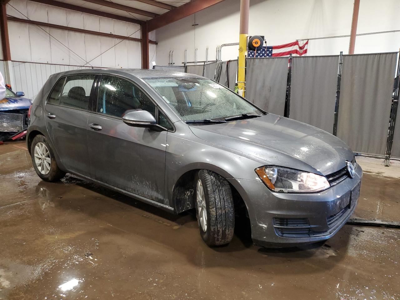 2016 Volkswagen Golf VIN 3VW217AU4GM027271 Copart auction photo, undercarriage / side damage thumbnail 4