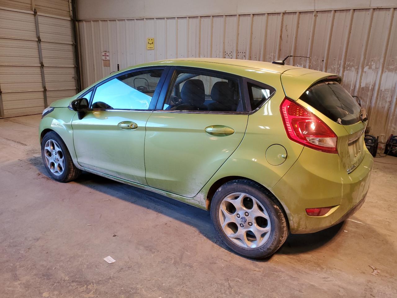 2013 Ford Fiesta VIN 3FADP4FJ9DM177613 Copart auction photo, rear end / hail damage thumbnail 2
