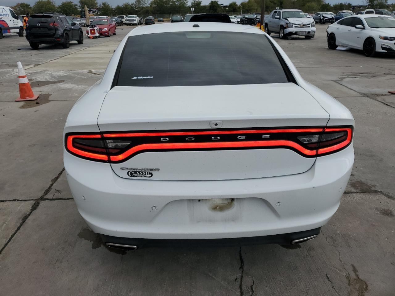 2019 Dodge Charger VIN 2C3CDXBG5KH661059 Copart auction photo, front end / minor dent/scratches damage thumbnail 6
