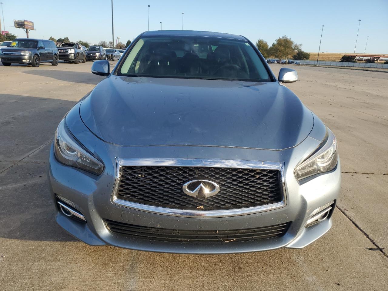 2015 Infiniti Q50 VIN JN1BV7APXFM359116 Copart auction photo, hail / minor dent/scratches damage thumbnail 5