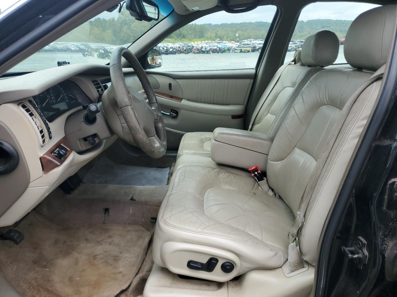 2001 Buick Park Avenue VIN 1G4CW54K714224005 Copart auction photo, front end / side damage thumbnail 7