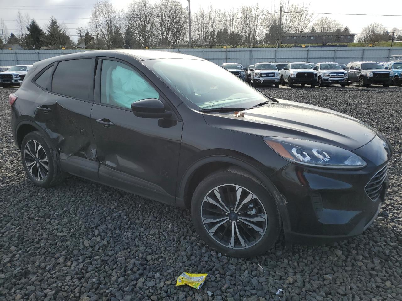 2022 Ford Escape VIN 1FMCU9BZ5NUA08253 Copart auction photo, side damage thumbnail 4