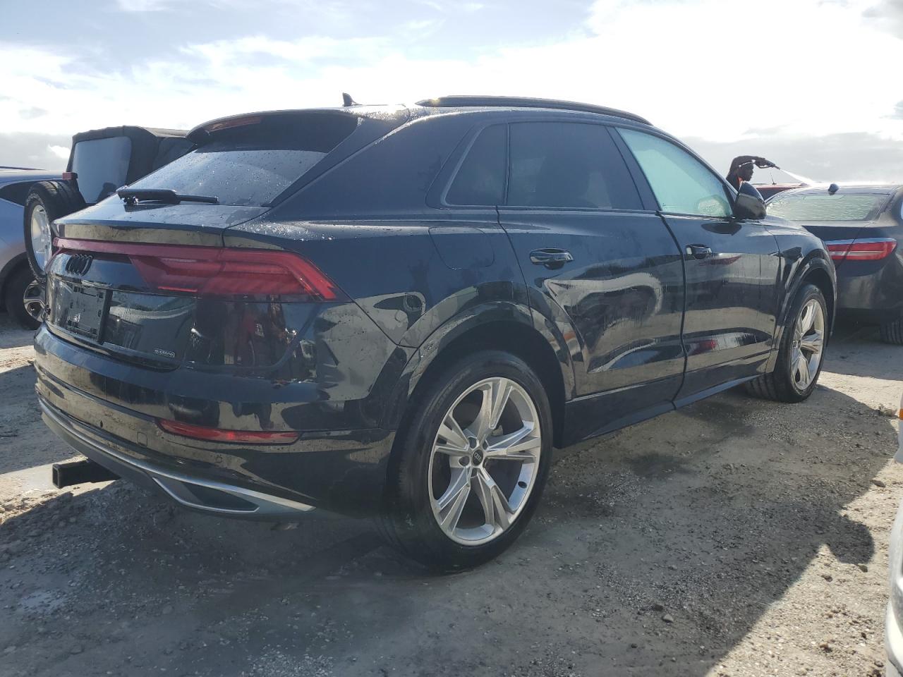 2022 Audi Q8 VIN WA1BVBF17ND007494 Copart auction photo, water/flood damage thumbnail 3