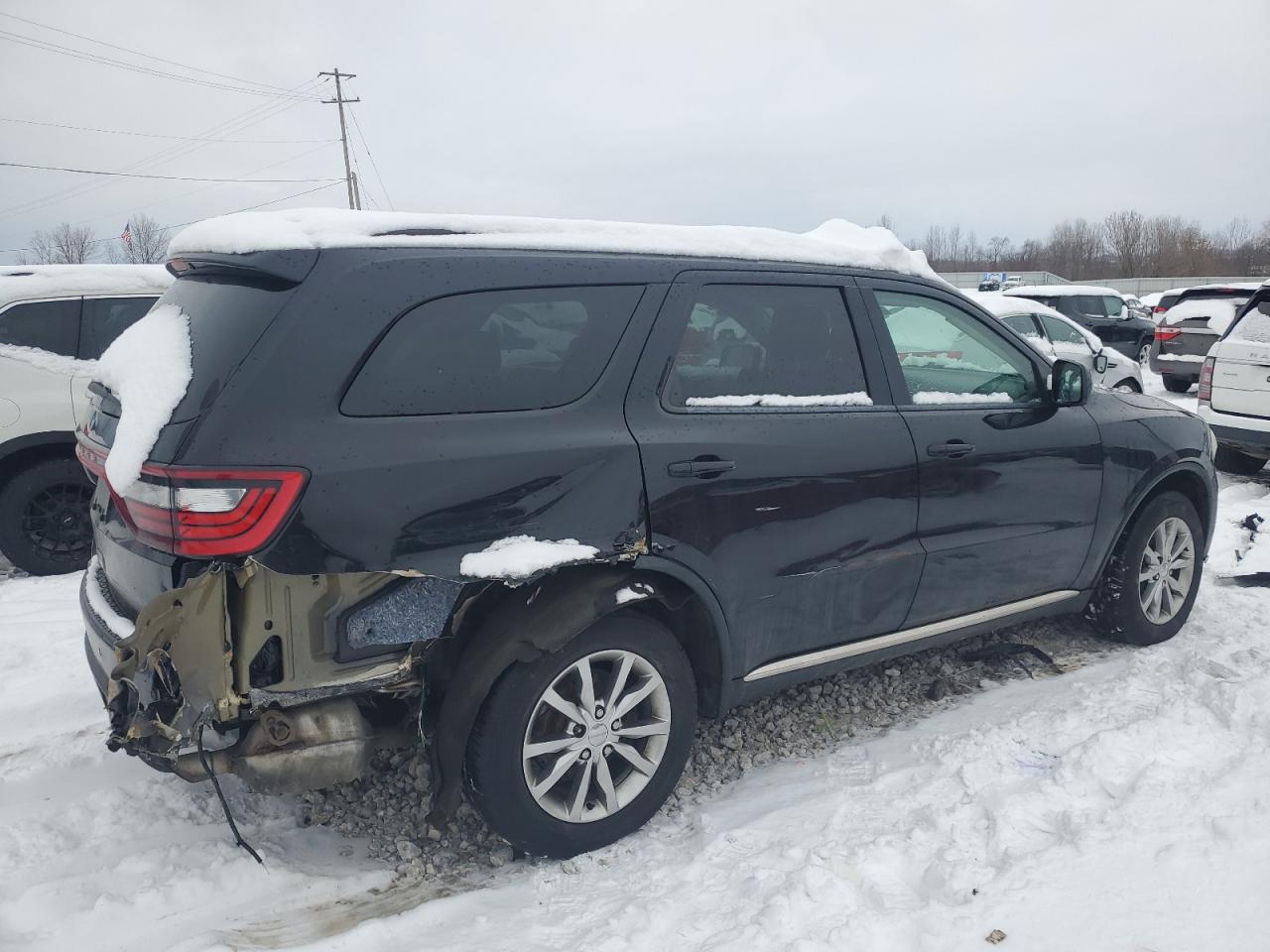 2018 Dodge Durango VIN 1C4RDJAG0JC218341 Copart auction photo, rear end damage thumbnail 3
