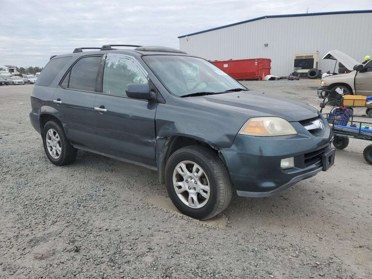 2006 Acura MDX VIN 2HNYD18886H509517 Copart auction photo, front end damage thumbnail 4