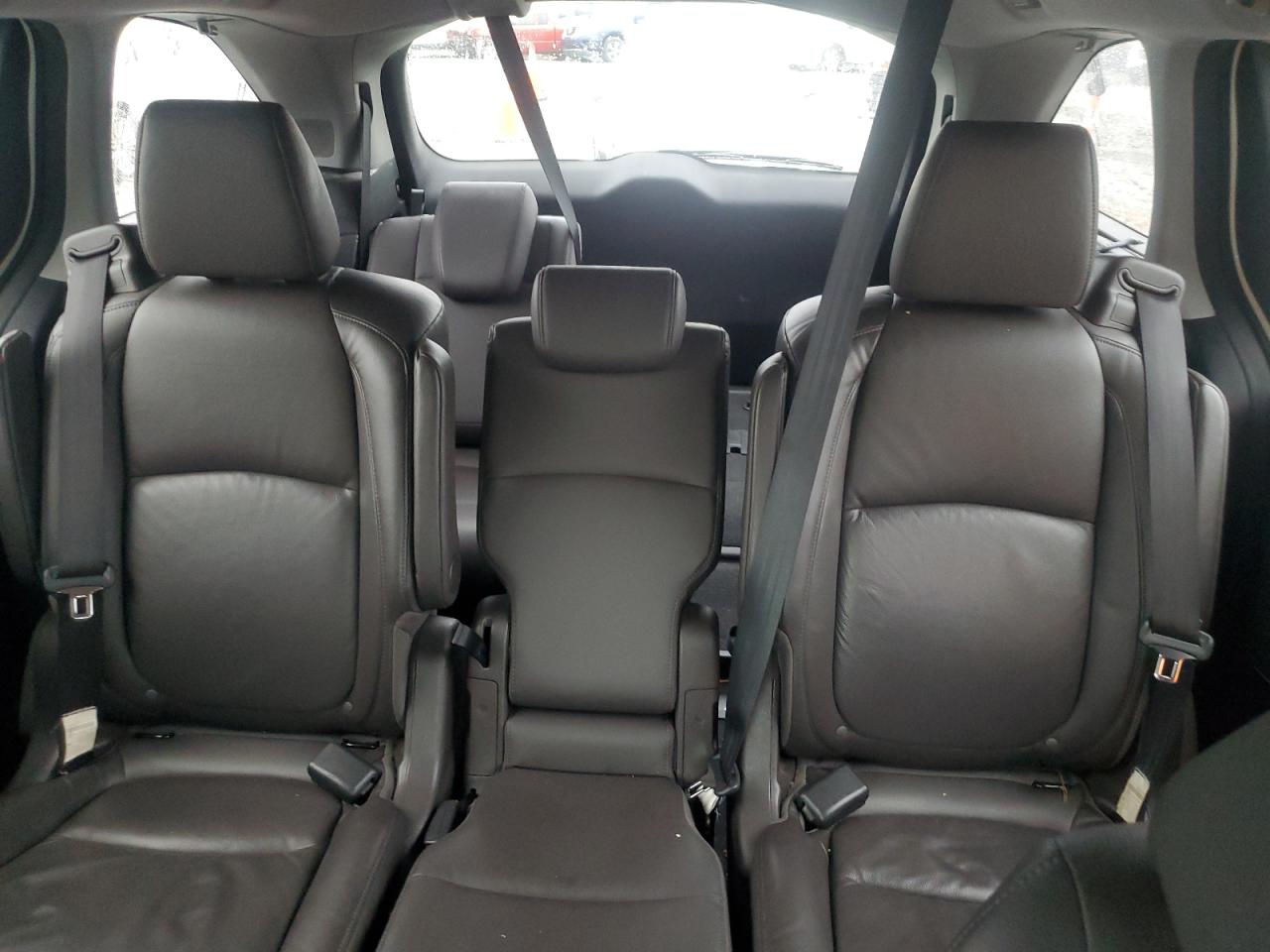 2018 Honda Odyssey VIN 5FNRL6H97JB049042 Copart auction photo, rear end damage thumbnail 10