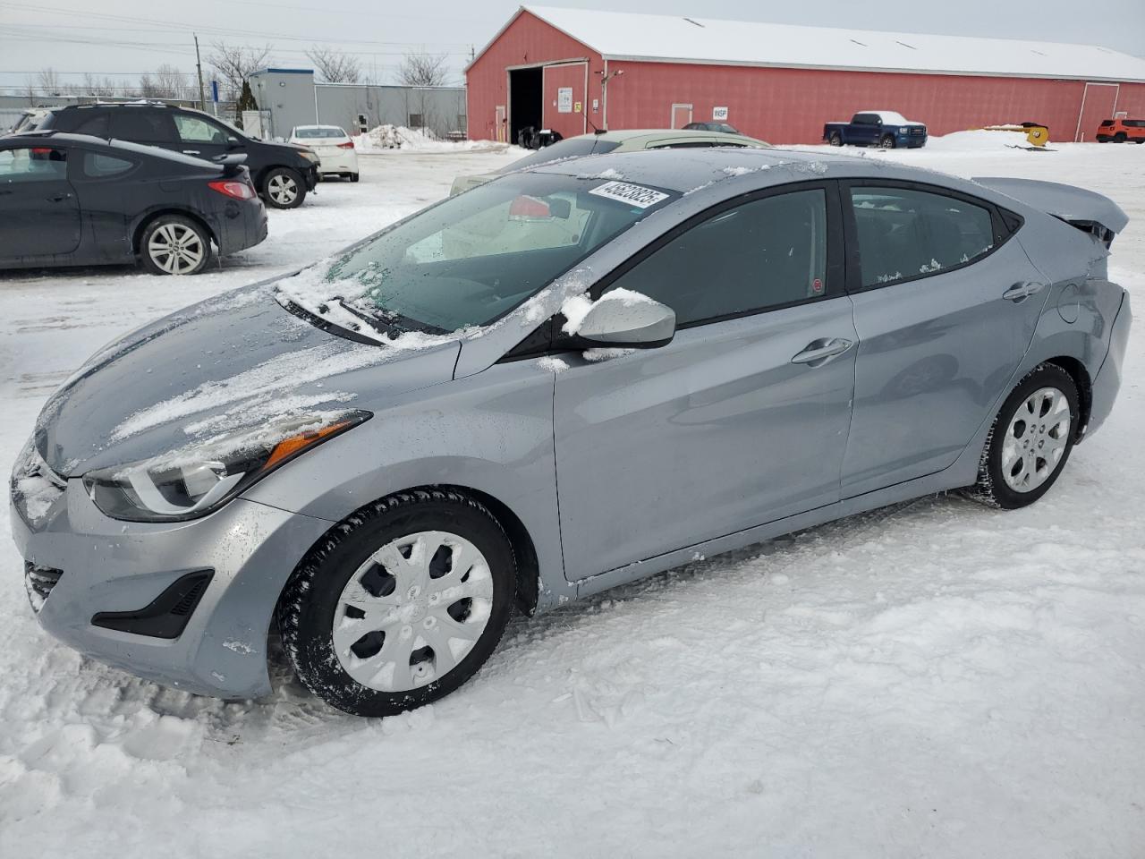 2016 Hyundai Elantra VIN 5NPDH4AE5GH670880 - Copart auction photo