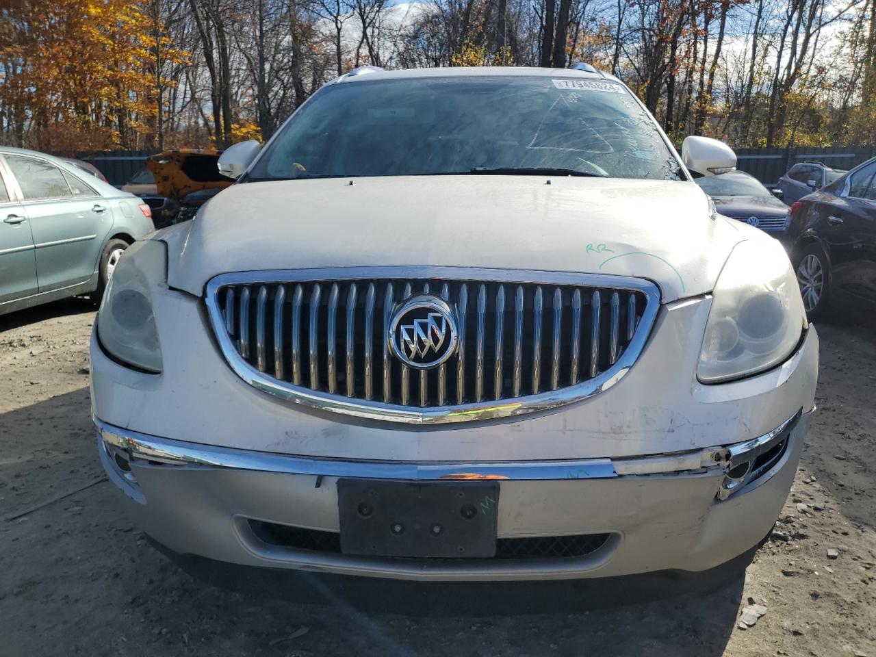 2008 Buick Enclave VIN 5GAEV23748J296594 Copart auction photo, front end / minor dent/scratches damage thumbnail 5