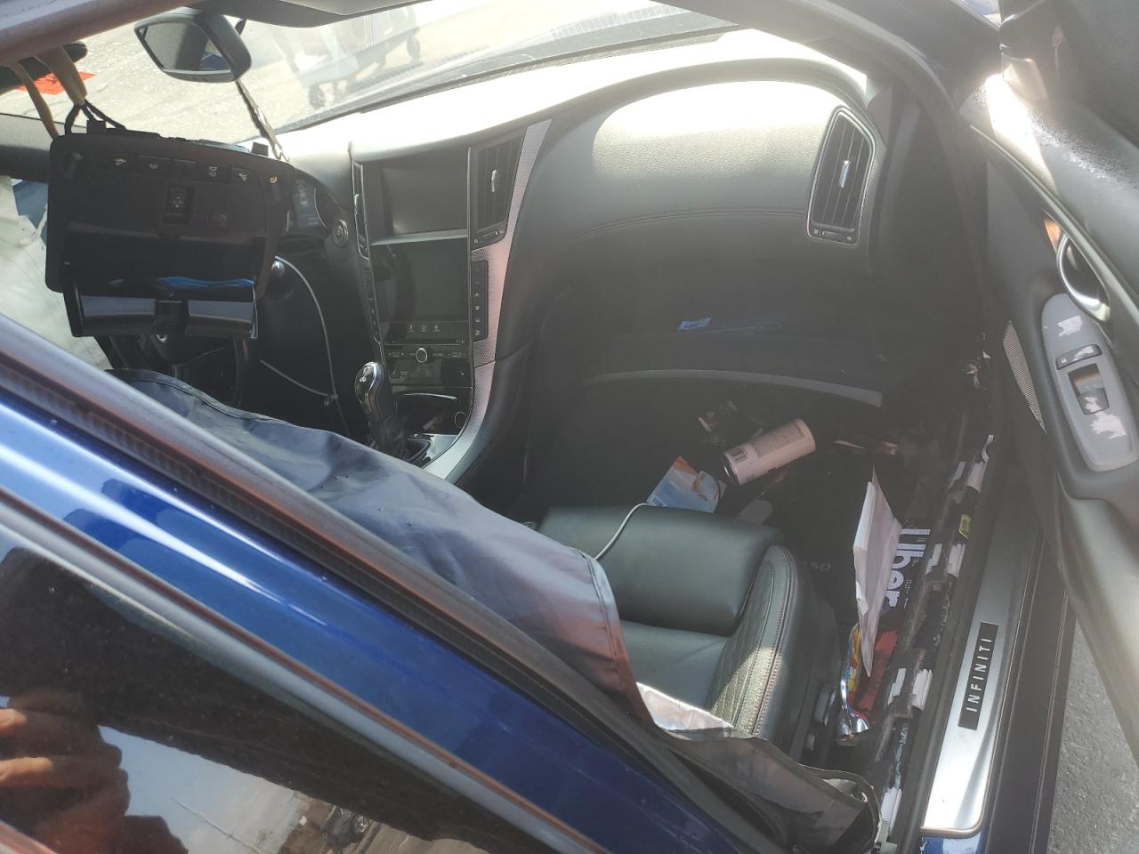 2018 Infiniti Q50 VIN JN1FV7AP3JM461691 Copart auction photo, all over damage thumbnail 8