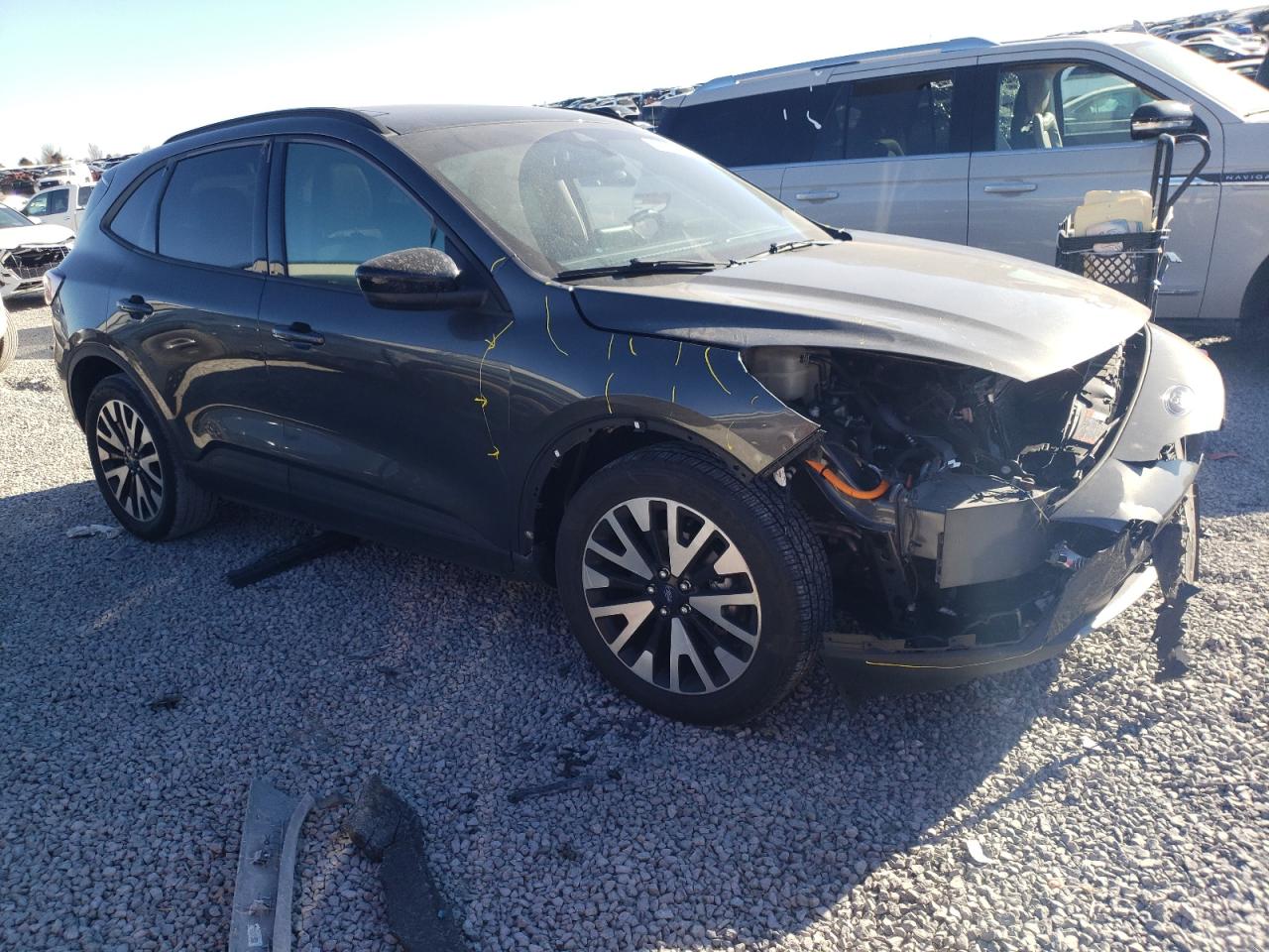 2020 Ford Escape VIN 1FMCU0BZ6LUC47612 Copart auction photo, front end damage thumbnail 4