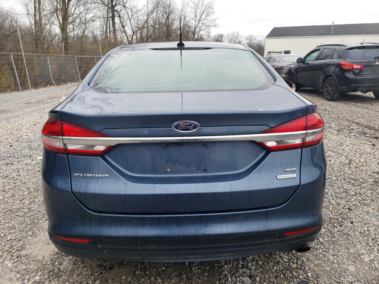 2018 Ford Fusion VIN 3FA6P0HDXJR251936 Copart auction photo, front end / side damage thumbnail 6