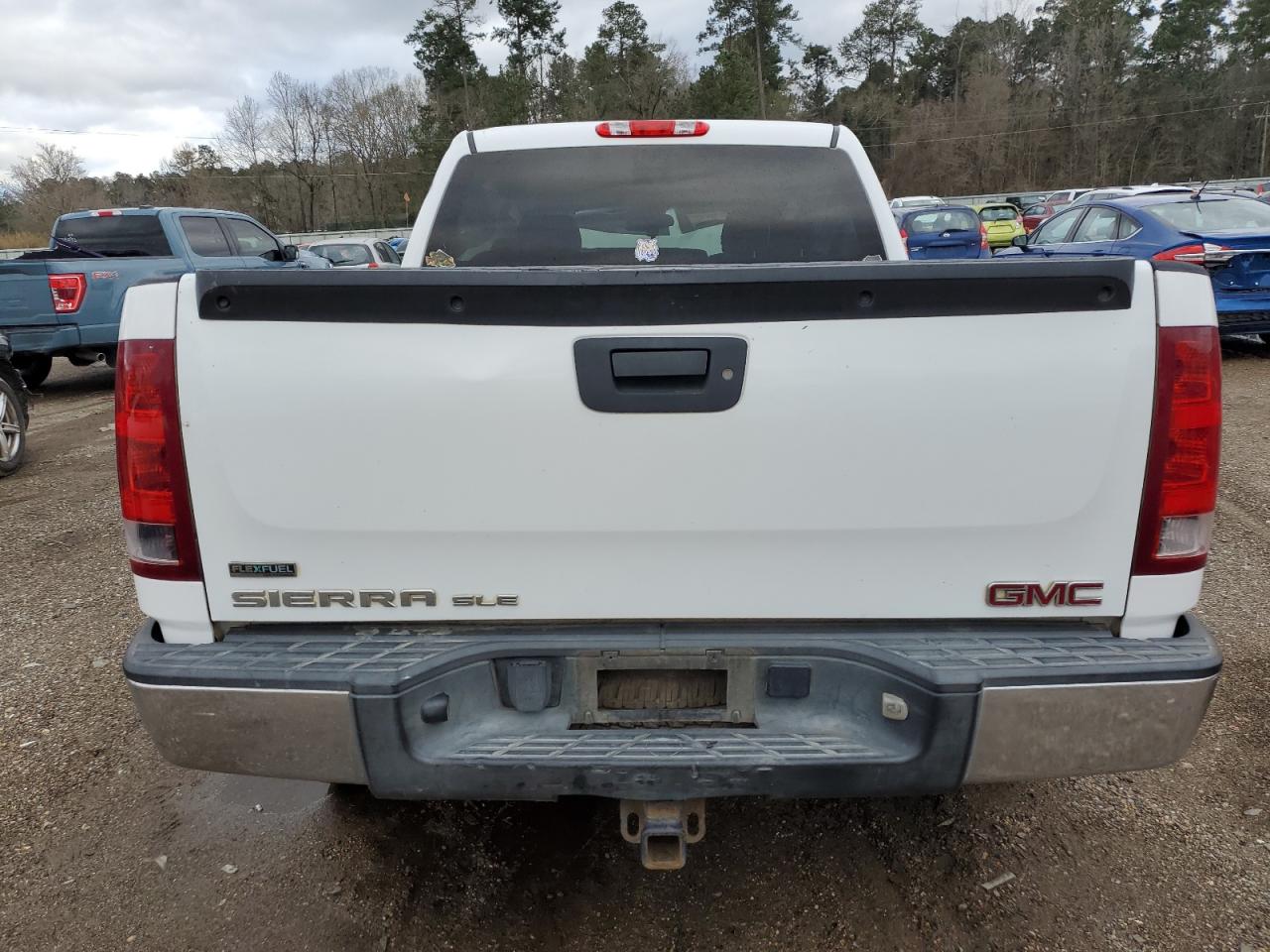 2011 GMC Sierra VIN 3GTP1VE01BG190391 Copart auction photo, front end damage thumbnail 6