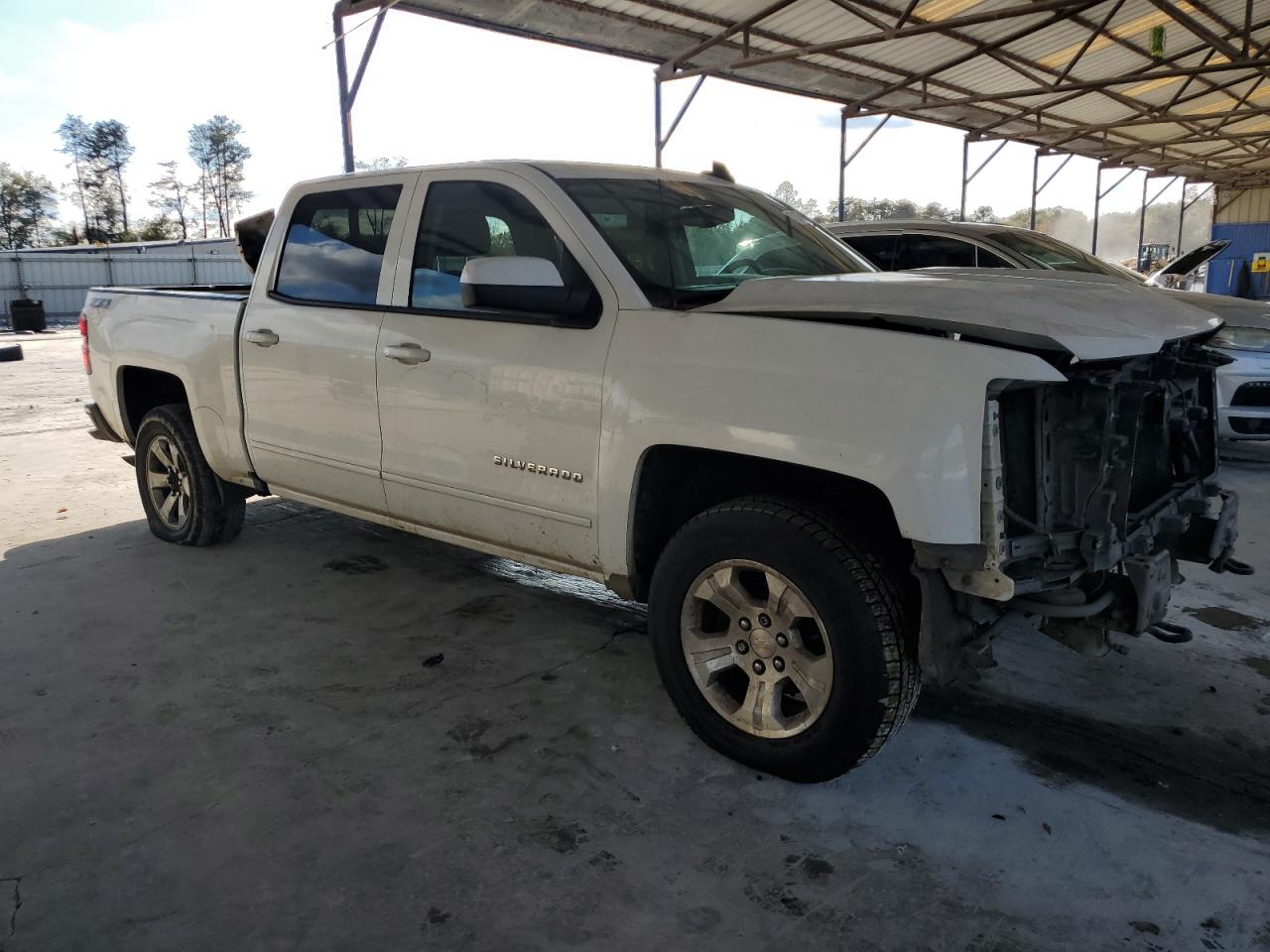 2017 Chevrolet Silverado VIN 3GCUKREC2HG203966 Copart auction photo, front end damage thumbnail 4