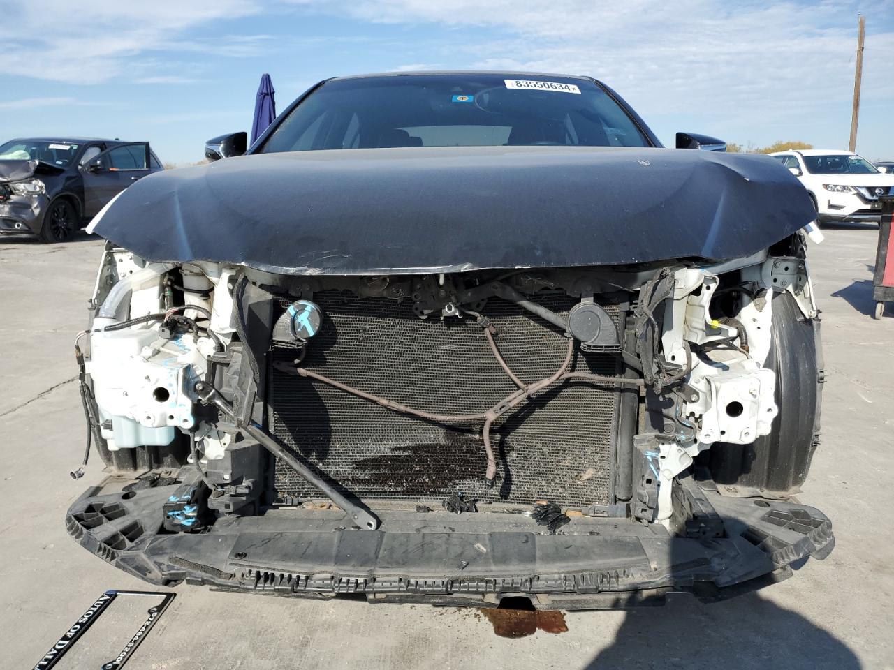 2020 Lexus ES VIN 58AGZ1B15LU078792 Copart auction photo, front end damage thumbnail 5