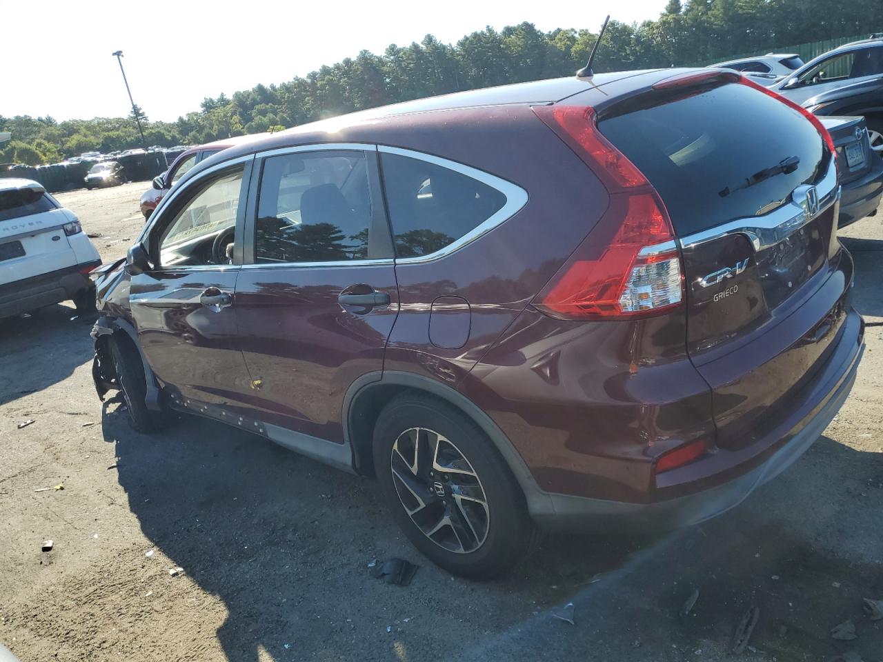 2016 Honda CR-V VIN 5J6RM4H44GL083879 Copart auction photo, all over damage thumbnail 2