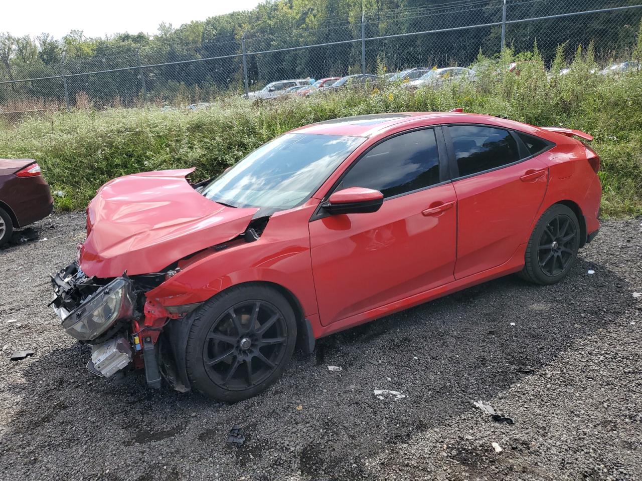 2017 Honda Civic VIN 2HGFC2F72HH519870