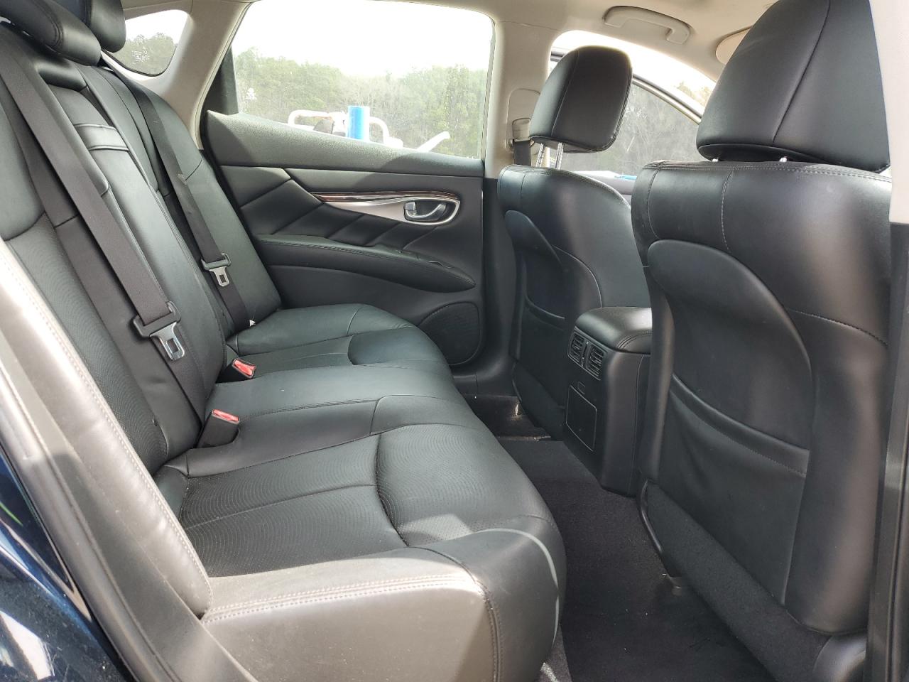 2019 Infiniti Q70 VIN JN1BY1AR3KM585742 Copart auction photo, front end / rear end damage thumbnail 10