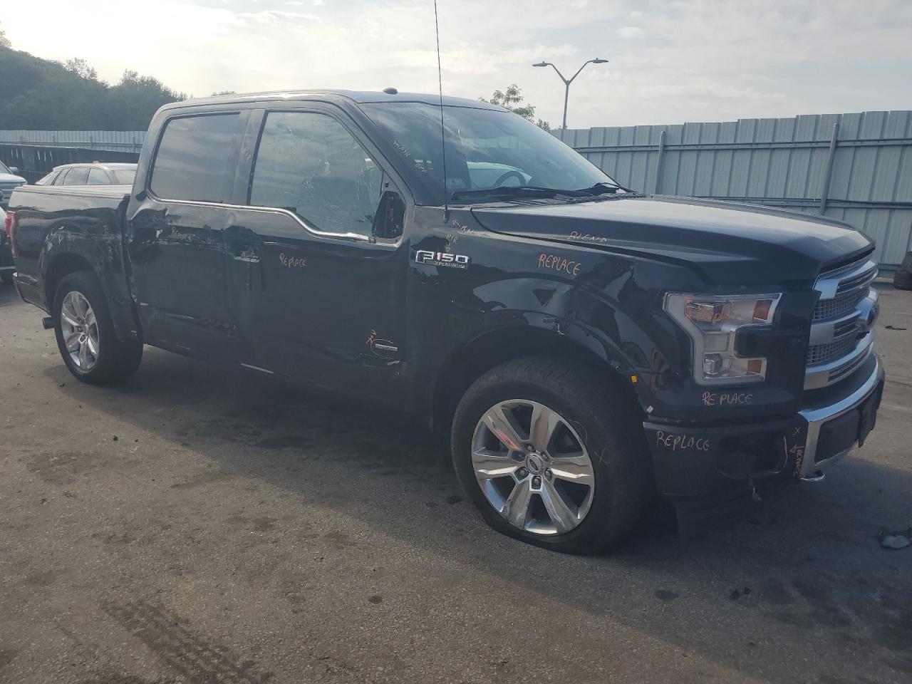 2017 Ford F-150 VIN 1FTEW1EG5HFC68647 Copart auction photo, all over damage thumbnail 4