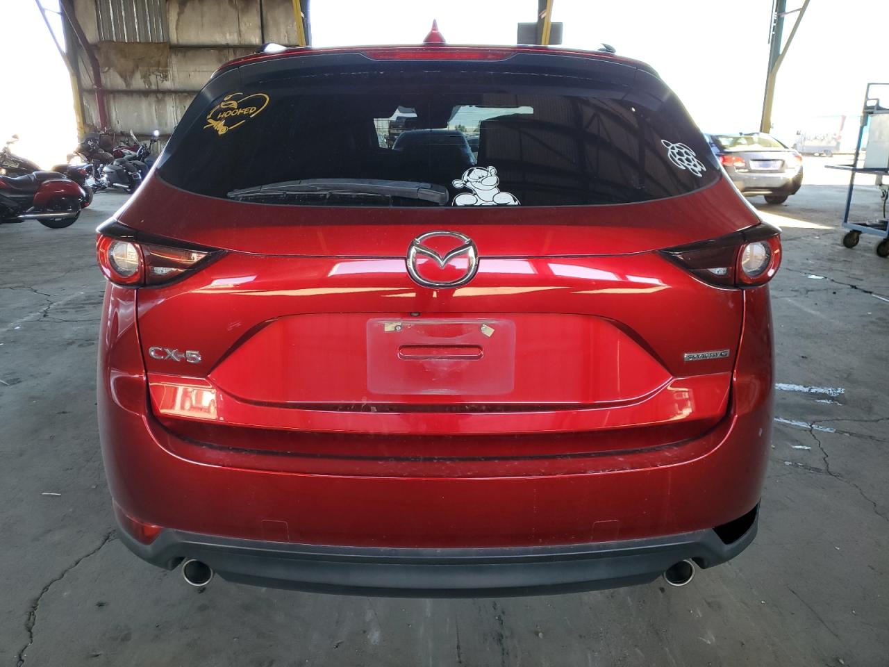 2020 Mazda CX-5 VIN JM3KFACMXL0728853 Copart auction photo, front end damage thumbnail 6