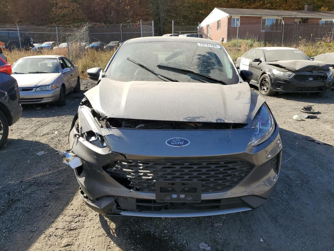 2022 Ford Escape VIN 1FMCU0F60NUB50781 Copart auction photo, front end damage thumbnail 5