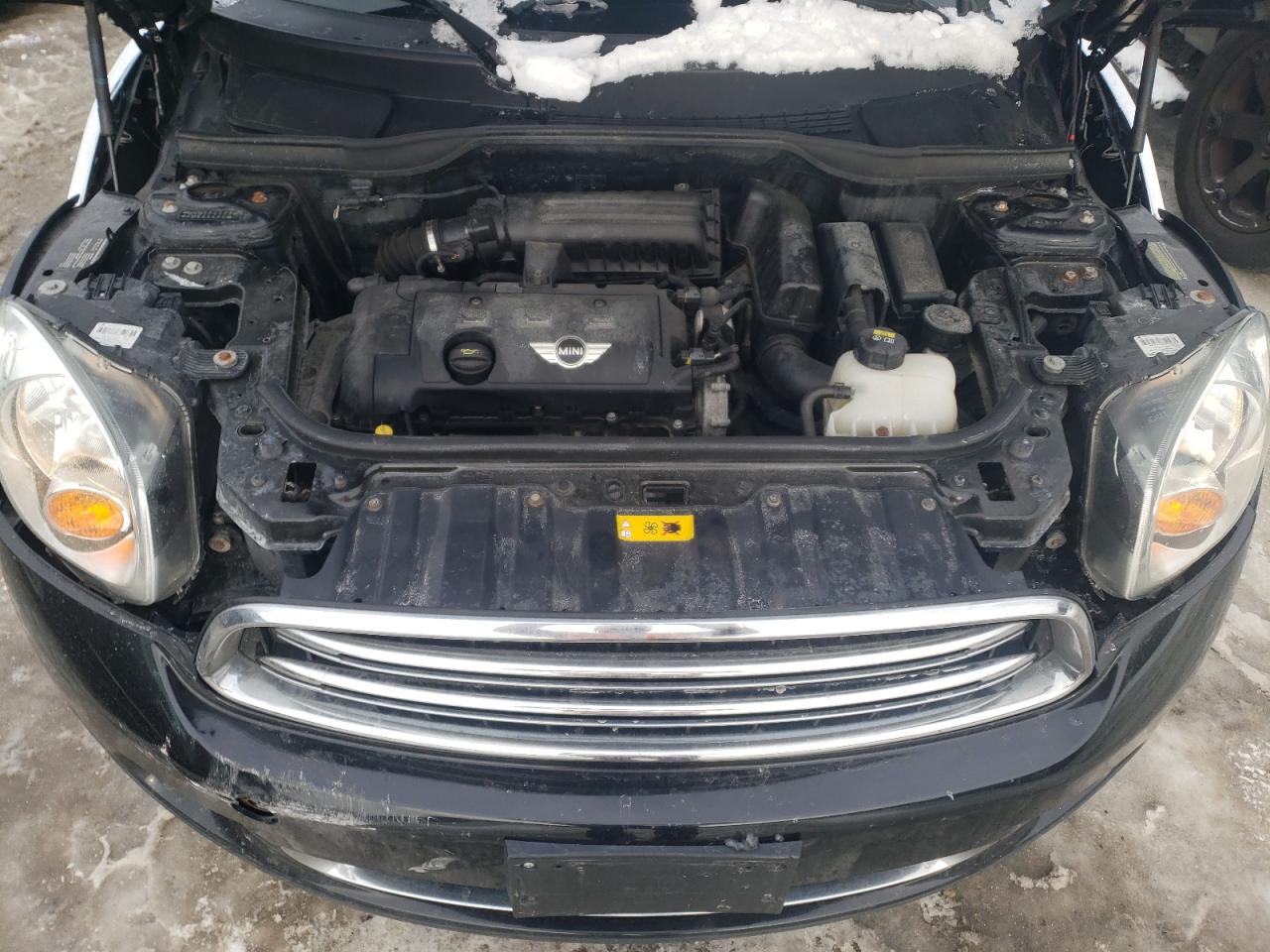 2015 MINI Cooper VIN WMWZB3C53FWR44405 Copart auction photo, undercarriage damage thumbnail 11