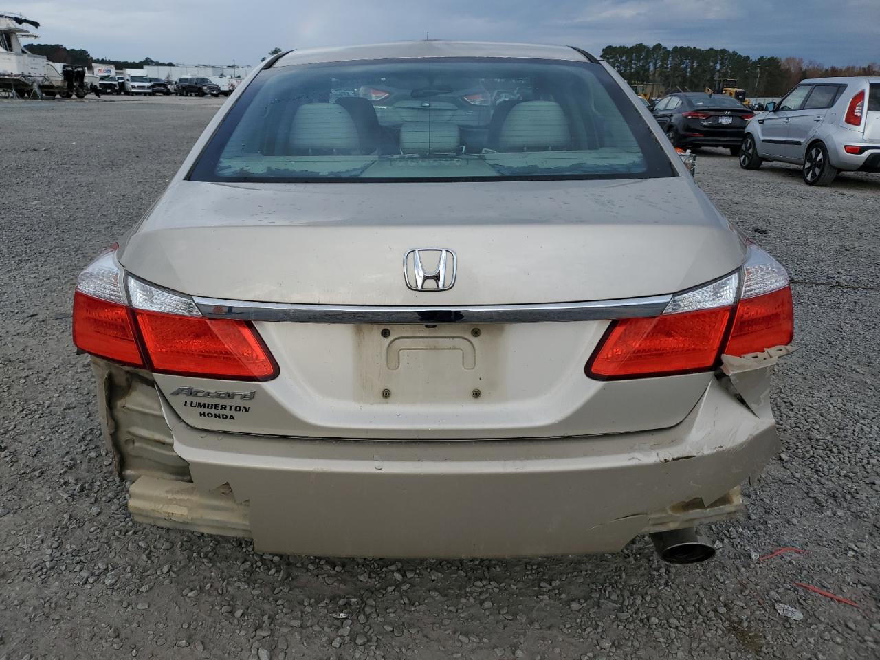 2015 Honda Accord VIN 1HGCR2F39FA233198 Copart auction photo, all over damage thumbnail 6