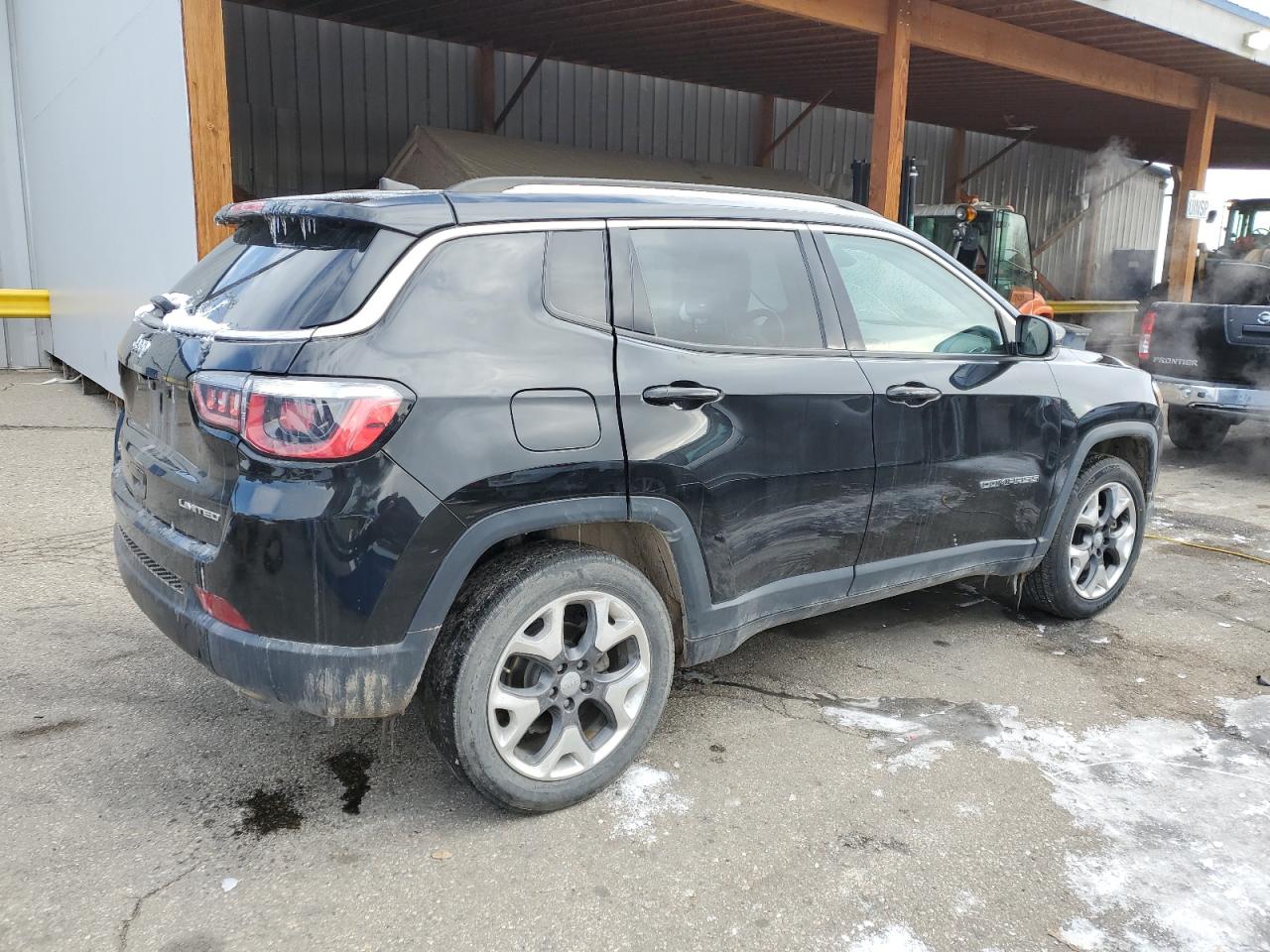 2019 Jeep Compass VIN 3C4NJDCB5KT729446 Copart auction photo, hail damage thumbnail 3