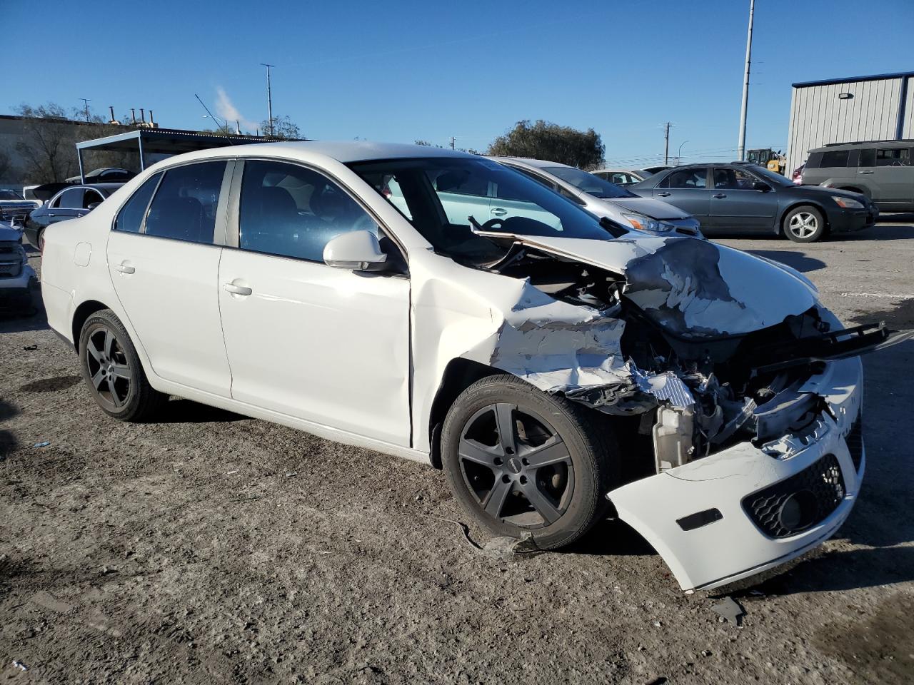 2008 Volkswagen Jetta VIN 3VWJM71K38M111858 Copart auction photo, front end damage thumbnail 4