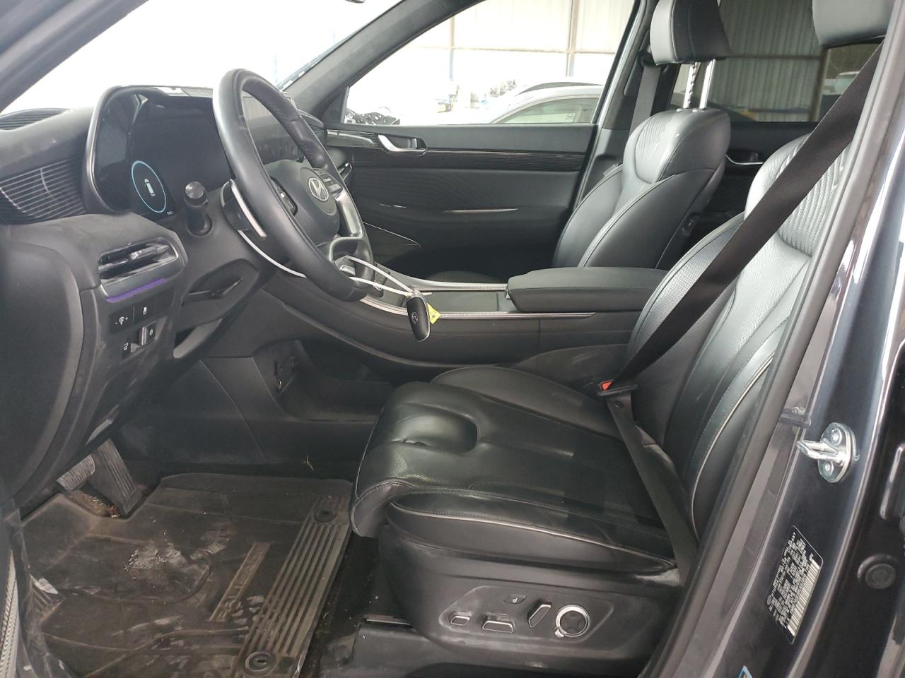 2024 Hyundai Palisade VIN KM8R74GE8RU662809 Copart auction photo, all over damage thumbnail 7