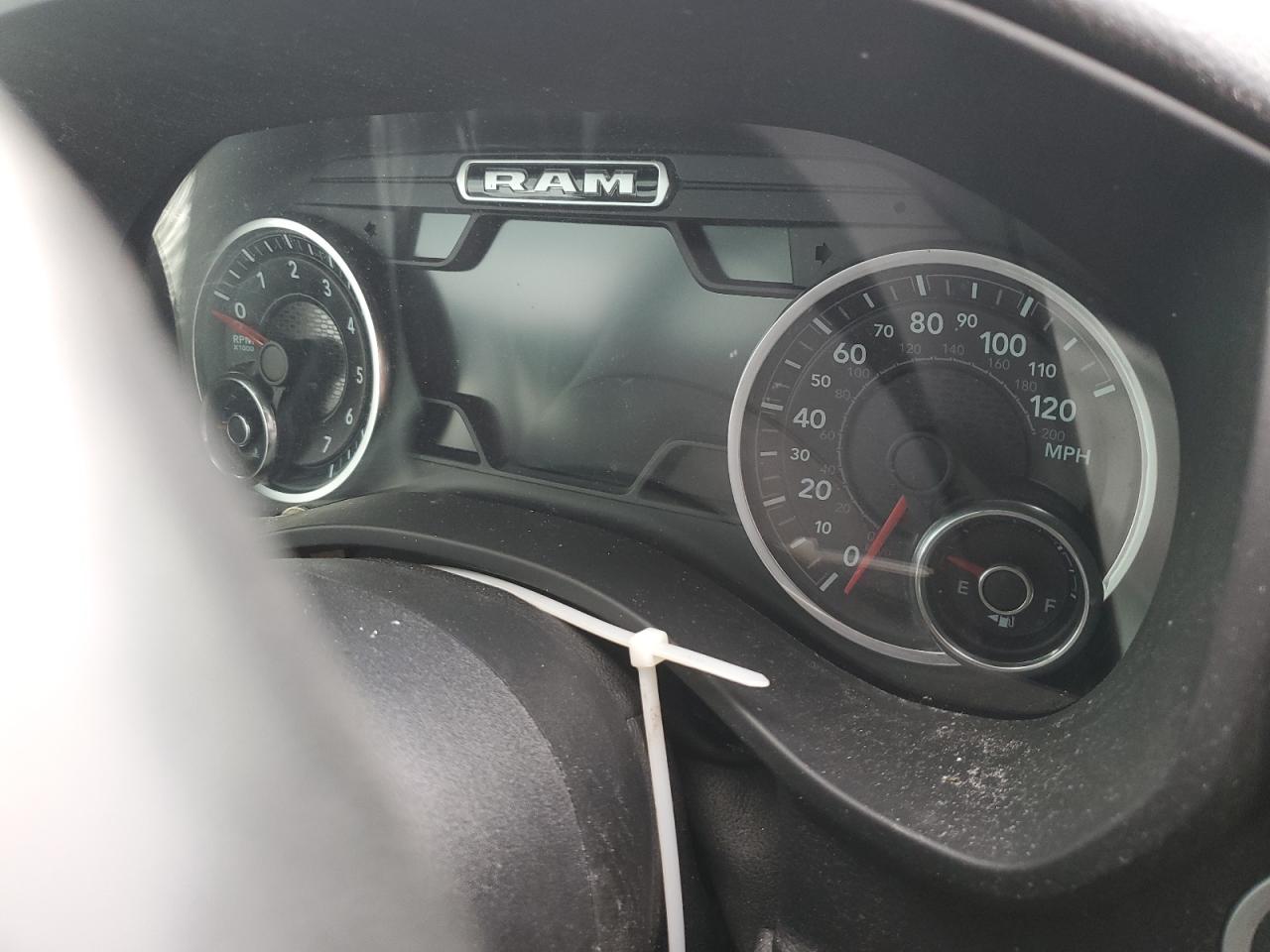 2019 RAM 1500 VIN 1C6SRFFT3KN523397 Copart auction photo, rollover damage thumbnail 9