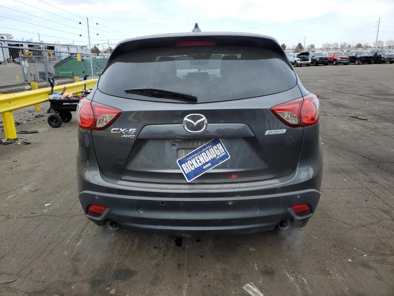 2014 Mazda CX-5 VIN JM3KE4DY7E0392717 Copart auction photo, front end damage thumbnail 6
