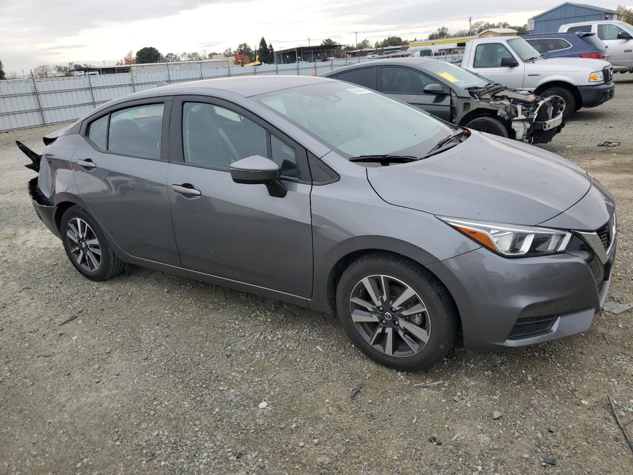 2021 Nissan Versa VIN 3N1CN8EV6ML877721 Copart auction photo, rear end damage thumbnail 4