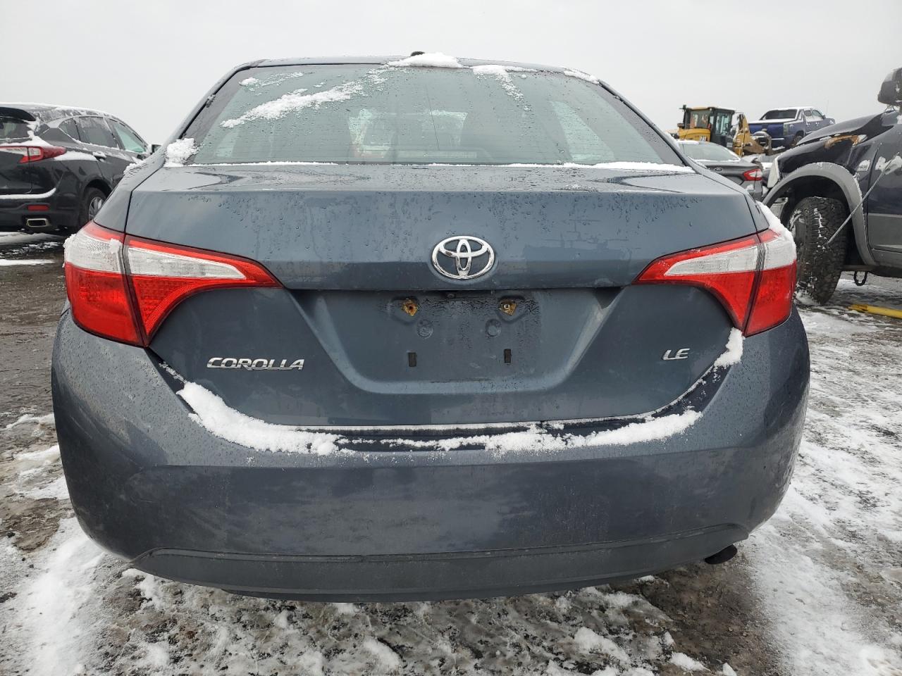 2016 Toyota Corolla VIN 2T1BURHE7GC568201 Copart auction photo, front end damage thumbnail 6