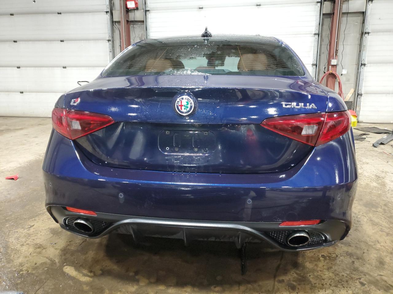 2019 Alfa Romeo Giulia VIN ZARFANAN8K7612753 Copart auction photo, front end damage thumbnail 6