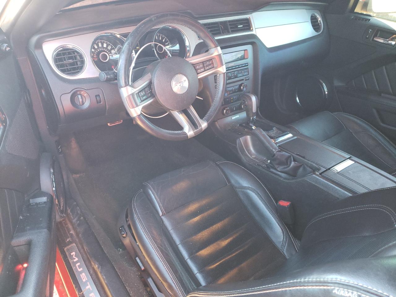 2014 Ford Mustang VIN 1ZVBP8AM5E5283037 Copart auction photo, front end / side damage thumbnail 8