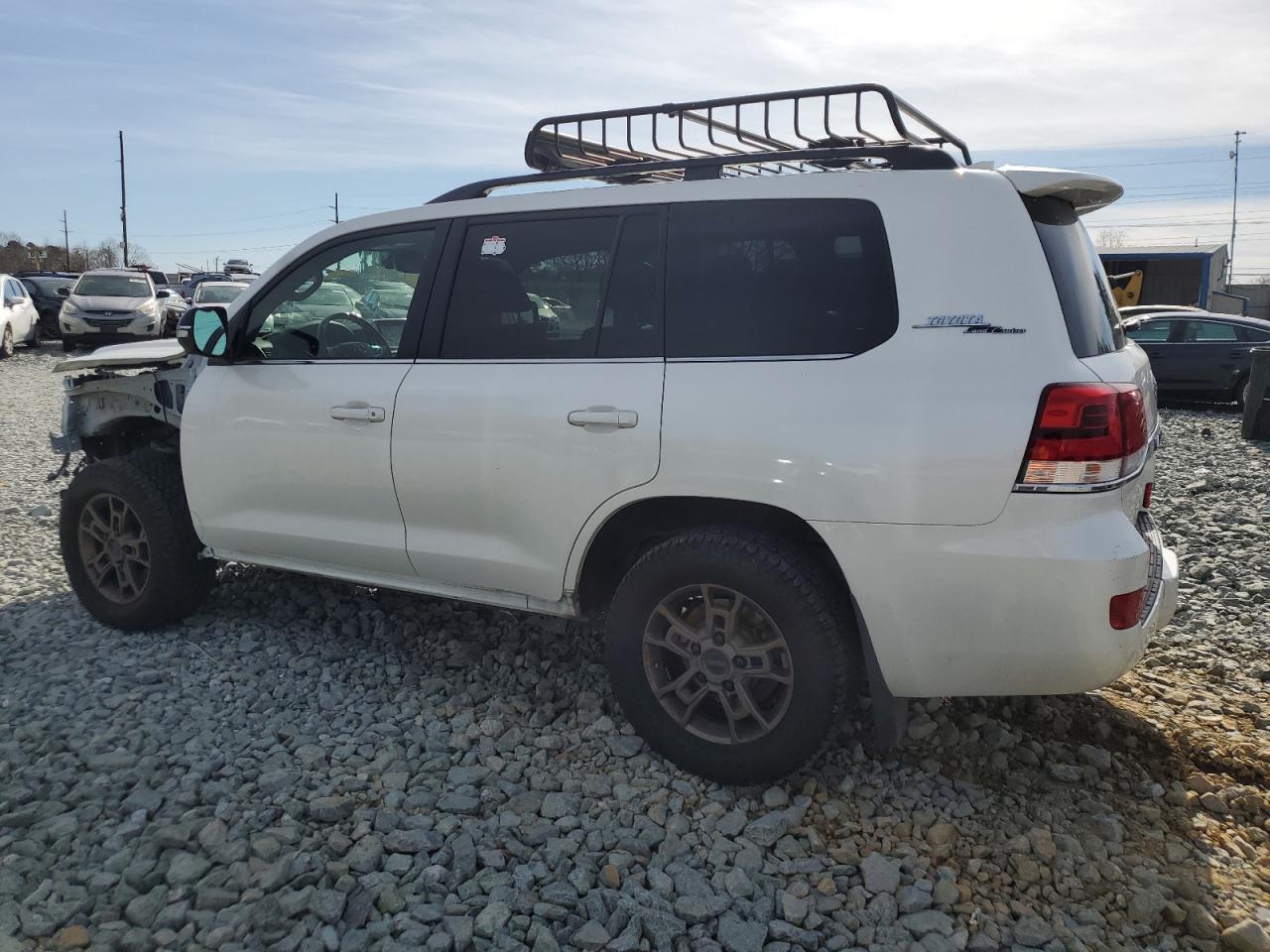 2021 Toyota Land Cruiser VIN JTMCY7AJ8M4103929 Copart auction photo, front end / minor dent/scratches damage thumbnail 2