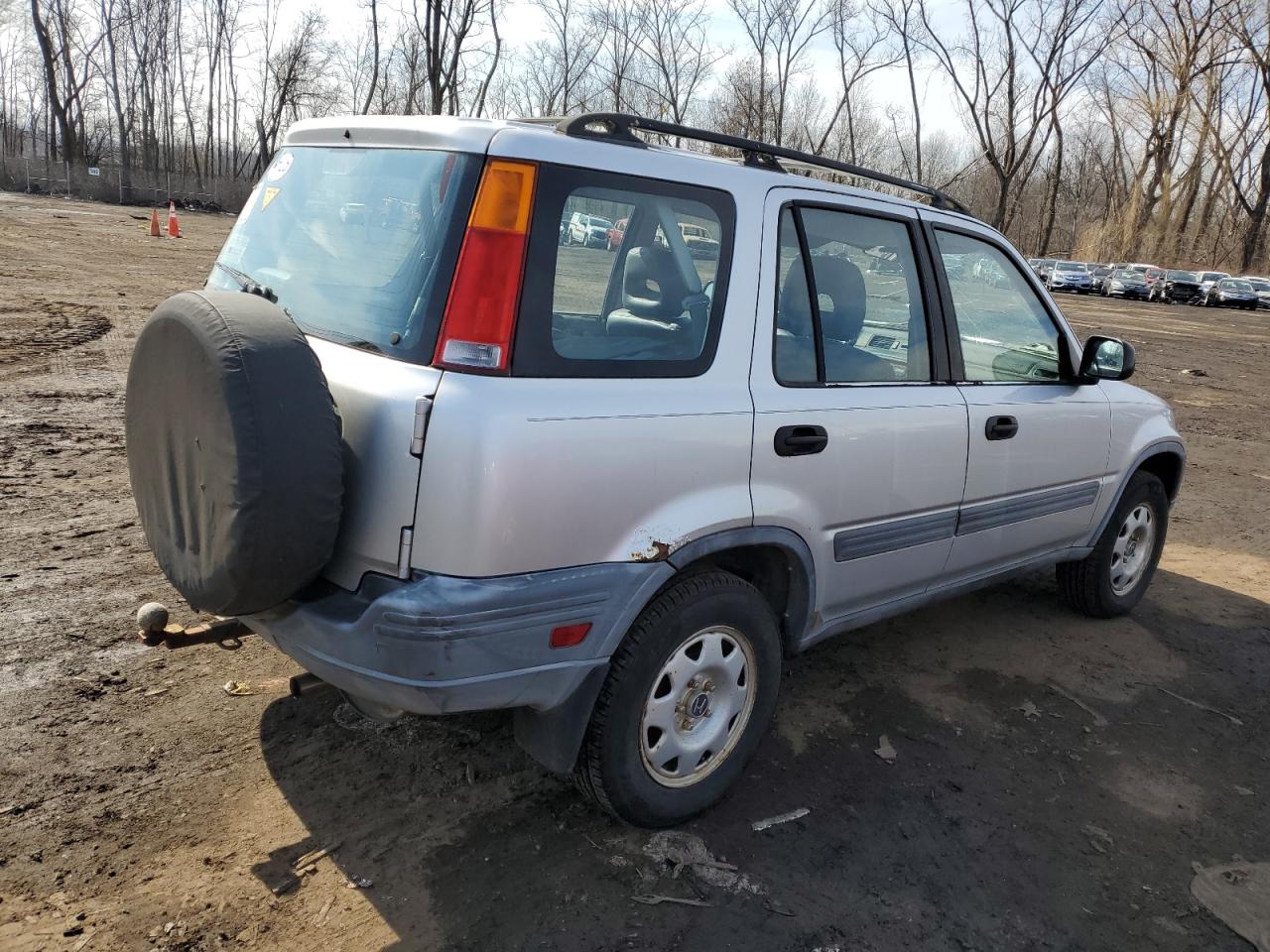 1999 Honda CR-V VIN JHLRD1846XC052267 Copart auction photo, top/roof damage thumbnail 3