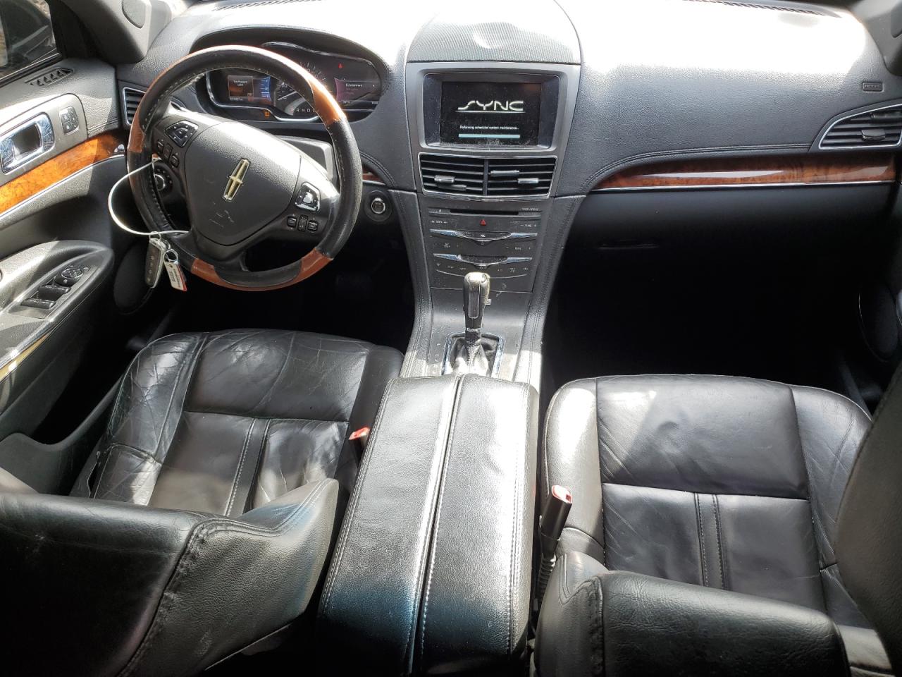 2014 Lincoln MKT VIN 2LMHJ5NK6EBL55820 Copart auction photo, side damage thumbnail 8