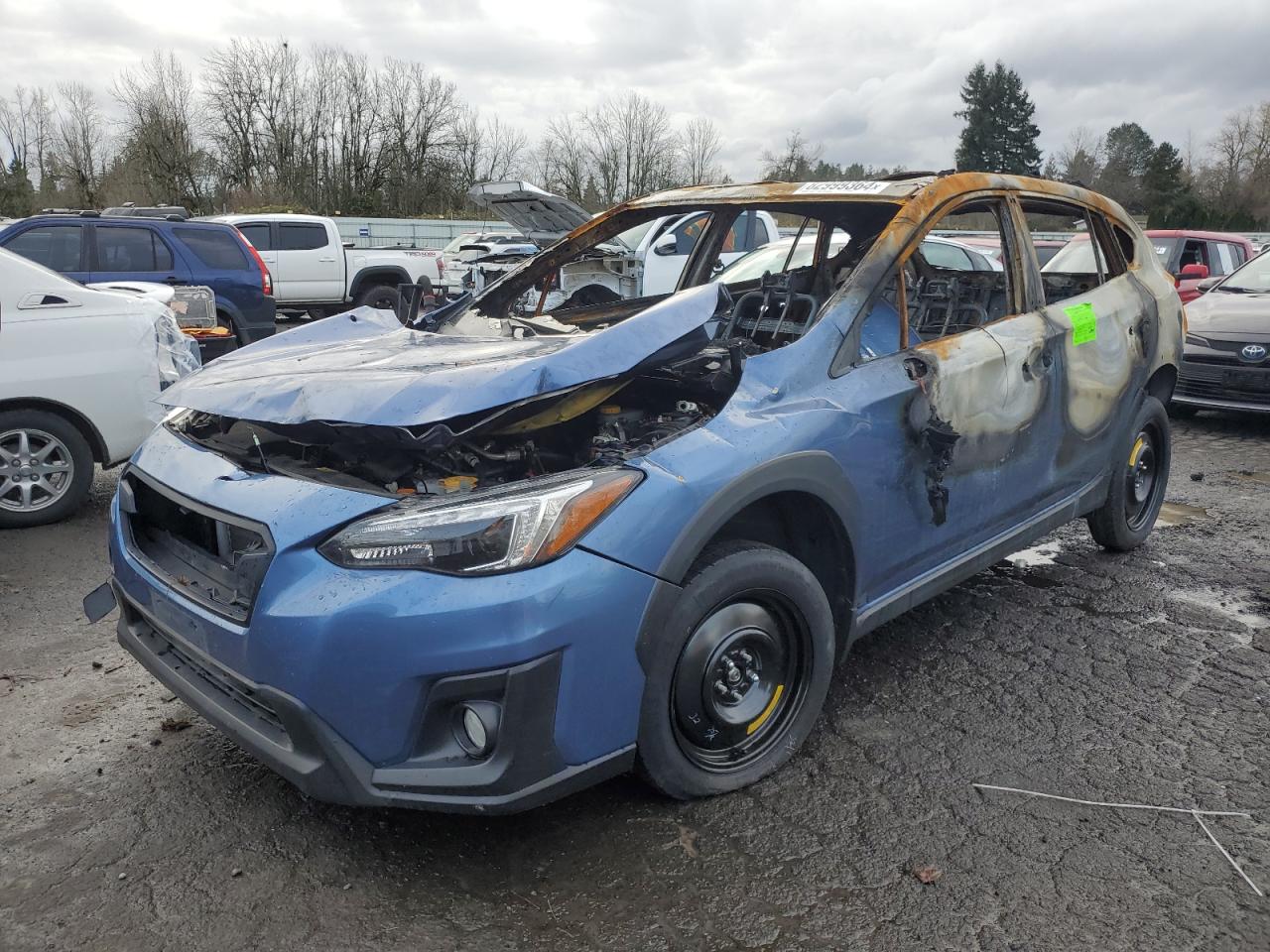 2019 Subaru XV VIN JF2GTANC2K8379362