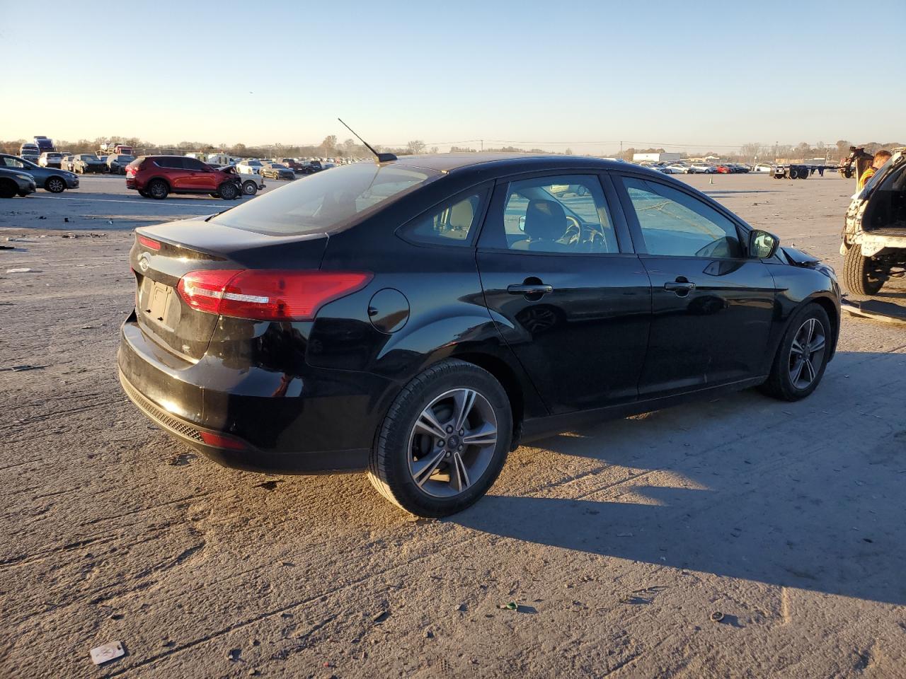2018 Ford Focus VIN 1FADP3F26JL242840 Copart auction photo, front end damage thumbnail 3