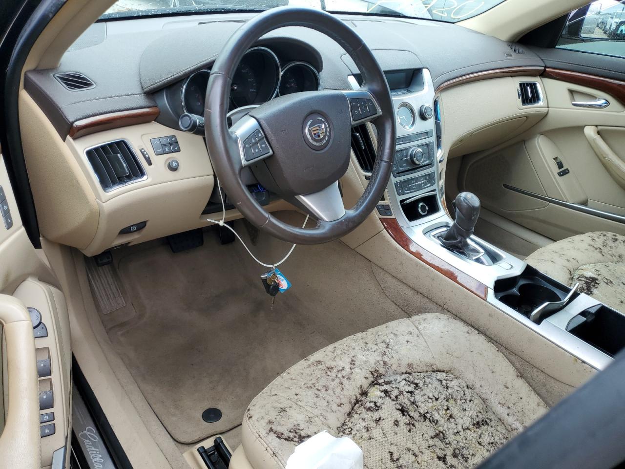 2010 Cadillac CTS VIN 1G6DE5EG7A0119240 Copart auction photo, water/flood damage thumbnail 8