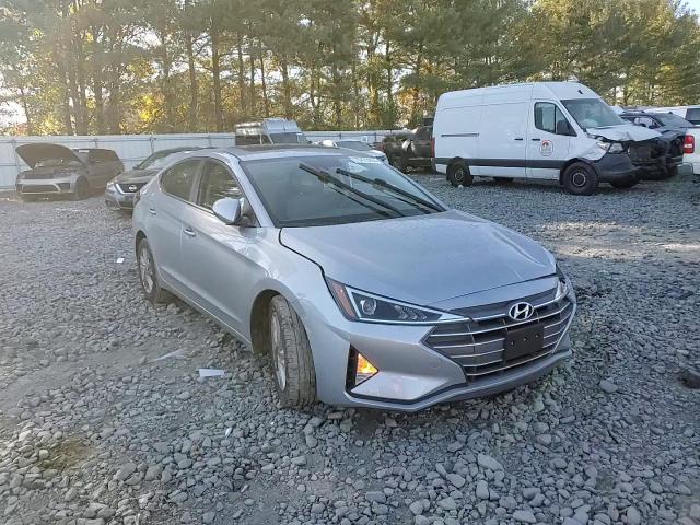 2020 Hyundai Elantra VIN KMHD84LF1LU967923 Copart auction photo, all over damage thumbnail 11