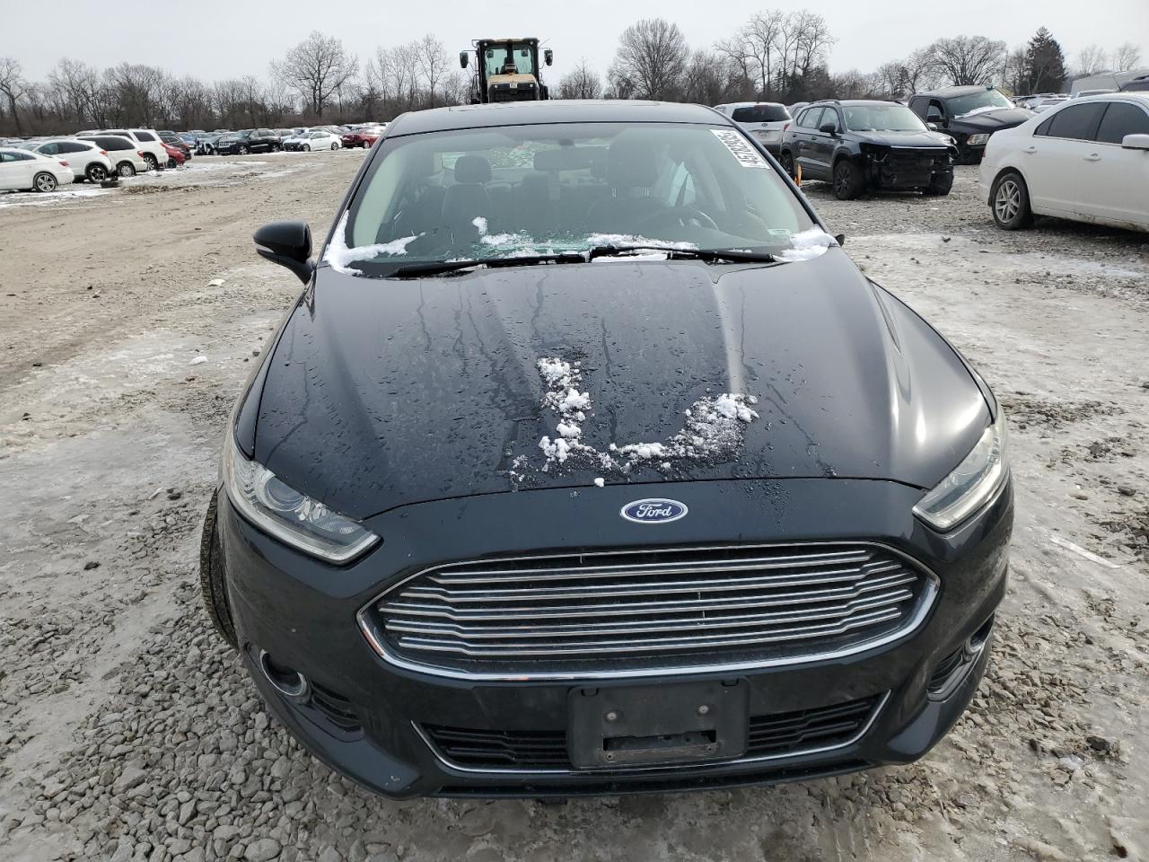 2014 Ford Fusion VIN 3FA6P0K98ER295704 Copart auction photo, side / rear end damage thumbnail 5