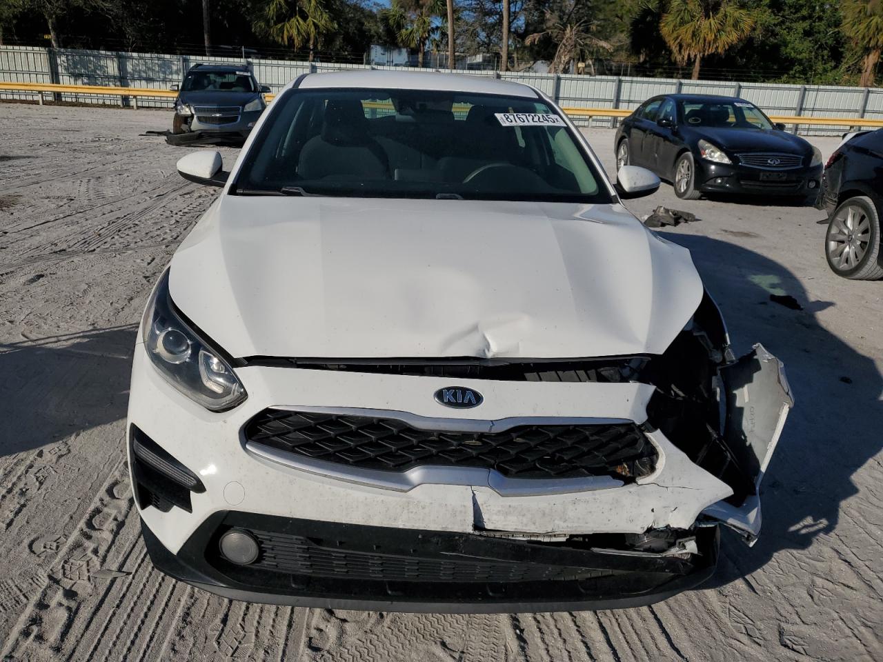 2019 KIA Forte VIN 3KPF24AD7KE063894 Copart auction photo, front end / minor dent/scratches damage thumbnail 5