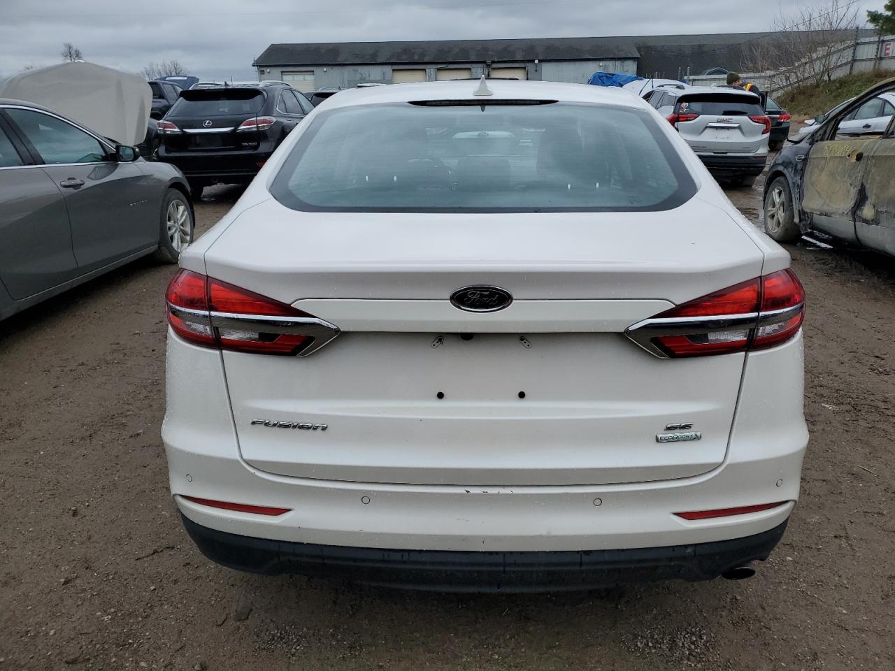 2020 Ford Fusion VIN 3FA6P0HDXLR134117 Copart auction photo, normal wear / minor dent/scratches damage thumbnail 6
