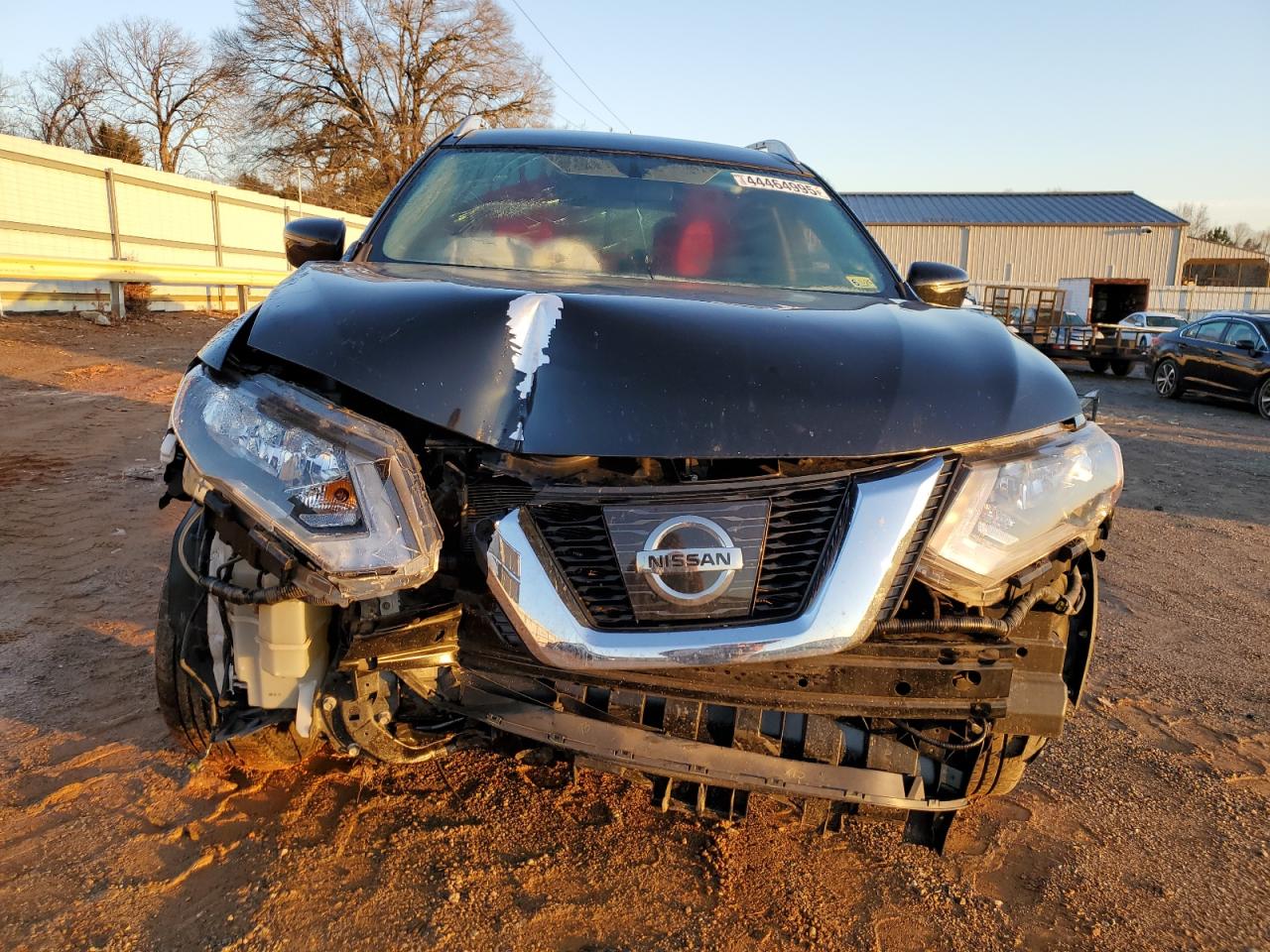 2017 Nissan Rogue VIN KNMAT2MV4HP574455 Copart auction photo, all over / undercarriage damage thumbnail 5