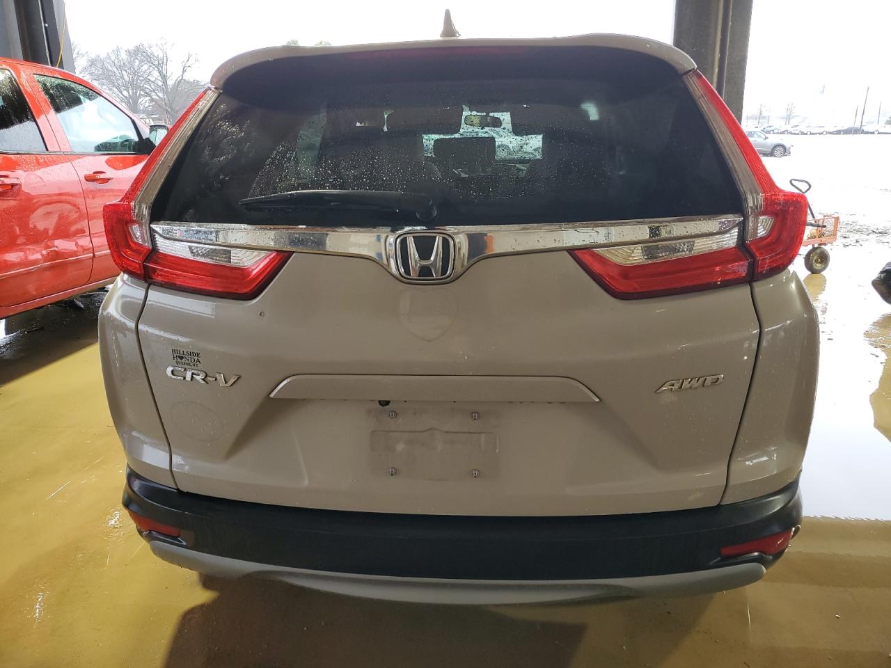 2017 Honda CR-V VIN 5J6RW2H5XHL073169 Copart auction photo, front end / side damage thumbnail 6